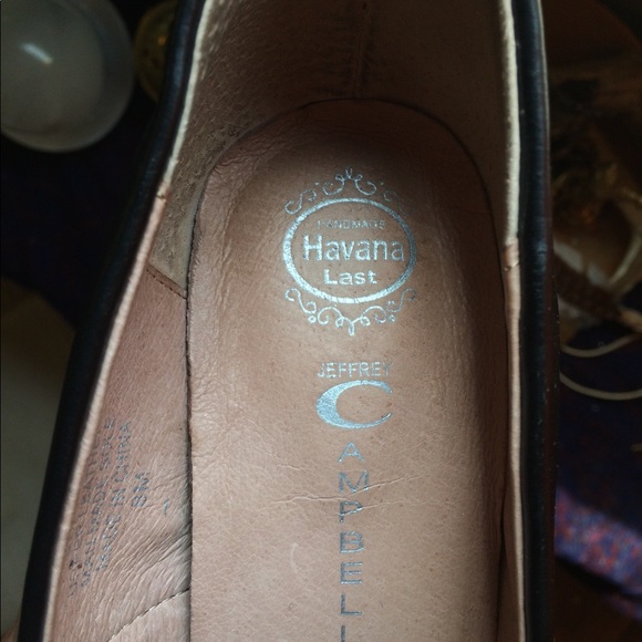 Chunky Goth Platform Heels with Removable Strap! - Picture 5 of 8